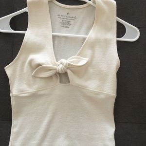 Cream Tank top